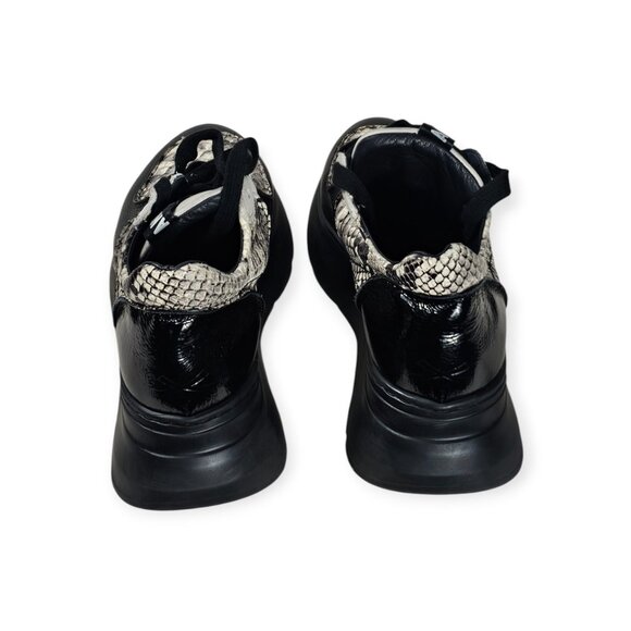 Andia Fora Spike Python Sneakers - Women's US 6 / EU 36 - Platform Rock - Black - Picture 6 of 7